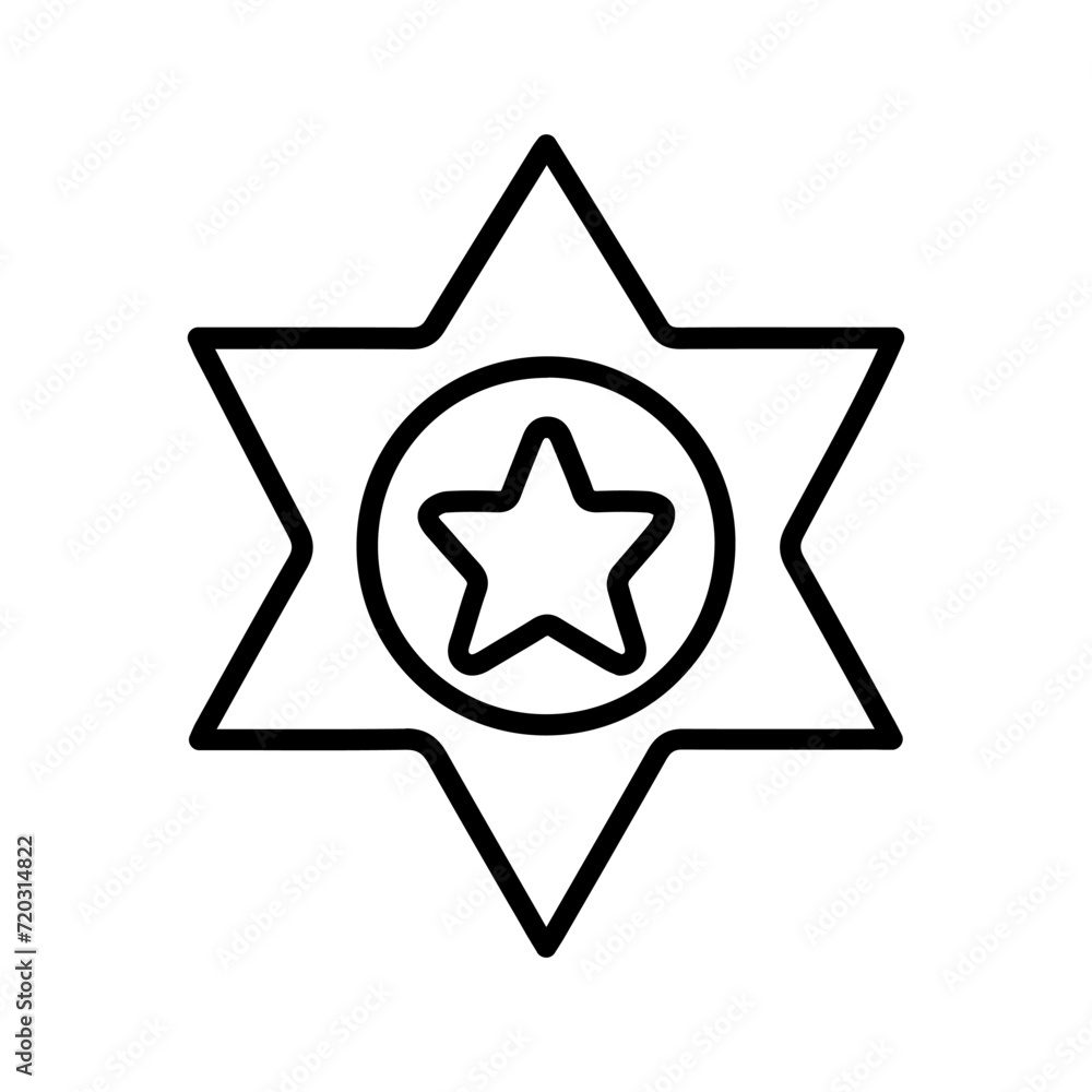 star of david Vector icon star of david Vector icon