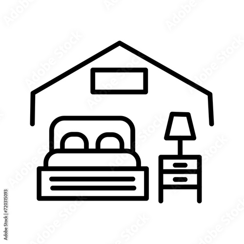 Bedroom Vector Icon