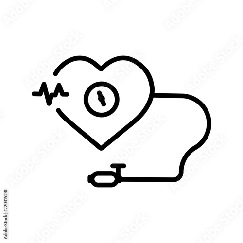 Blood Pressure Vector Icon
