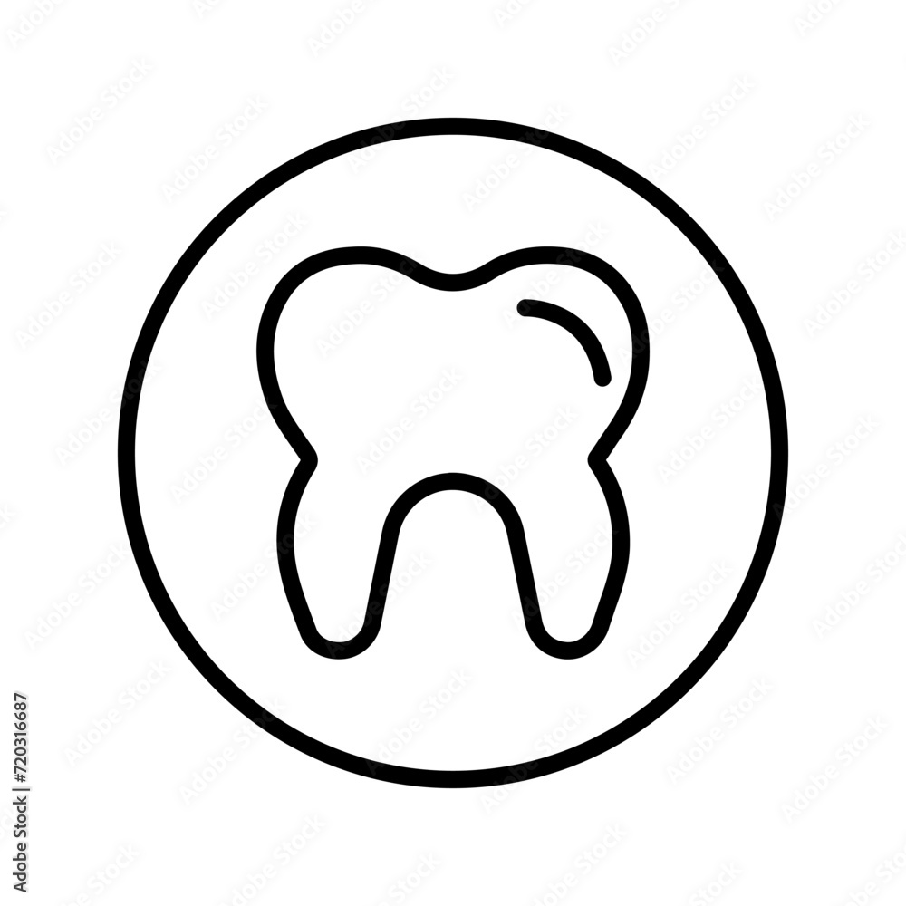 Teeth Vector Icon Teeth Vector Icon
