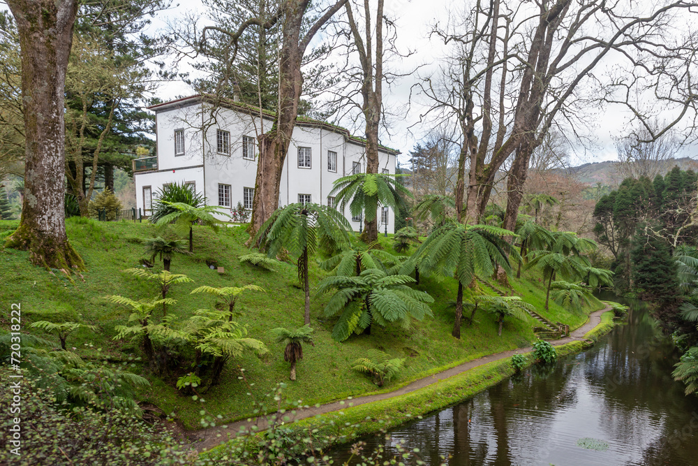 Park Terra Nostra in the island of São Miguel in Azores - Portugal