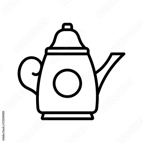 Teapot Vector Icon