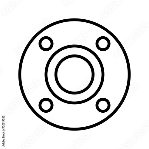 Flange Vector Icon