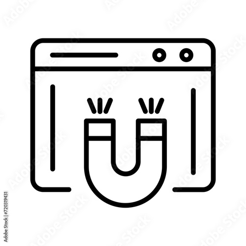 Attraction Vector Icon