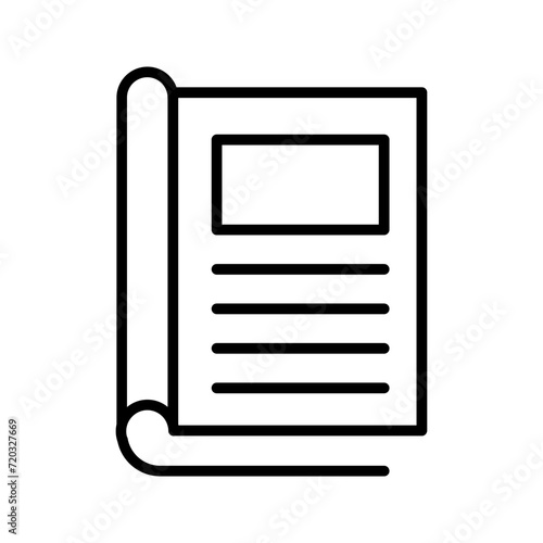 Report Card Vector Icon 