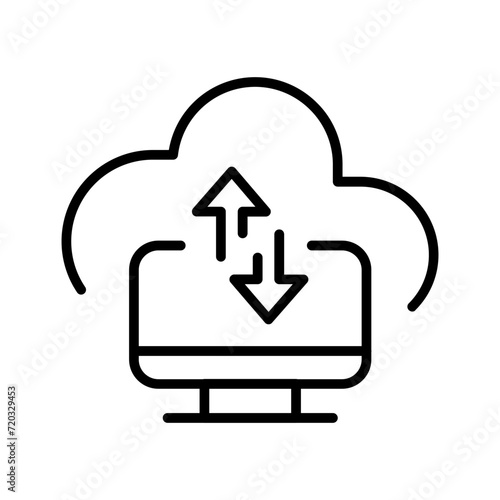 Data transfer Icon 