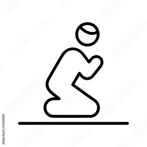 offering prayer icon 