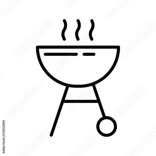 illustration of a barbecue grill