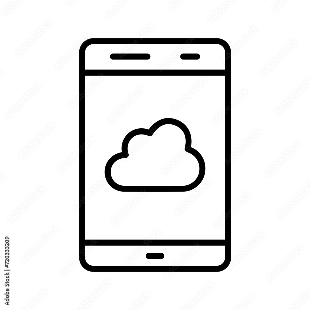cloud computing icon cloud computing icon