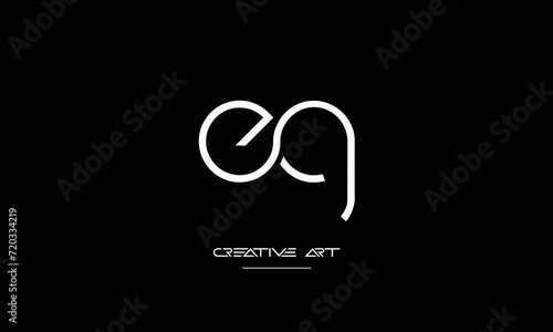 EG, GE, E, G abstract letters logo monogram