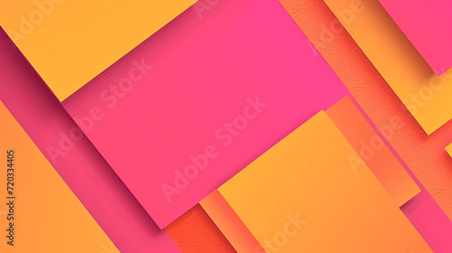 Orange and pink abstract background vector presentation design. PowerPoint and Business background.