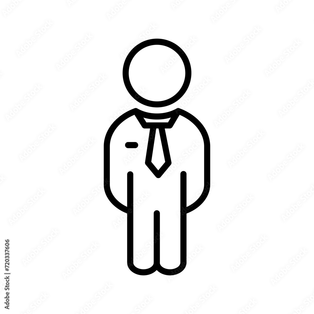 Museum Guide Vector Icon Museum Guide Vector Icon