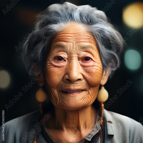 Asian old woman © Marco