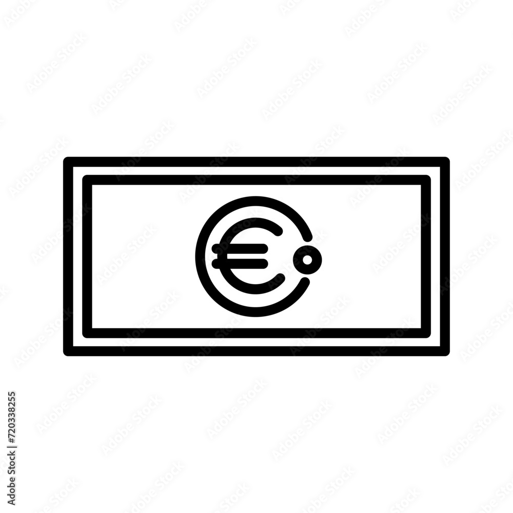 Euro Vector Icon Euro Vector Icon