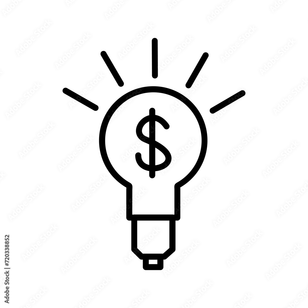 Business Idea Vector Icon Business Idea Vector Icon