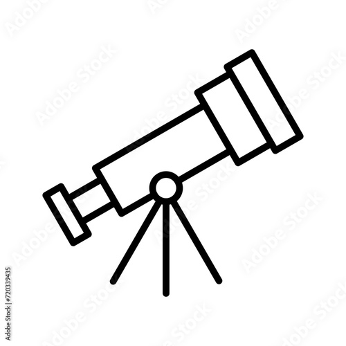 Telescope Vector Icon