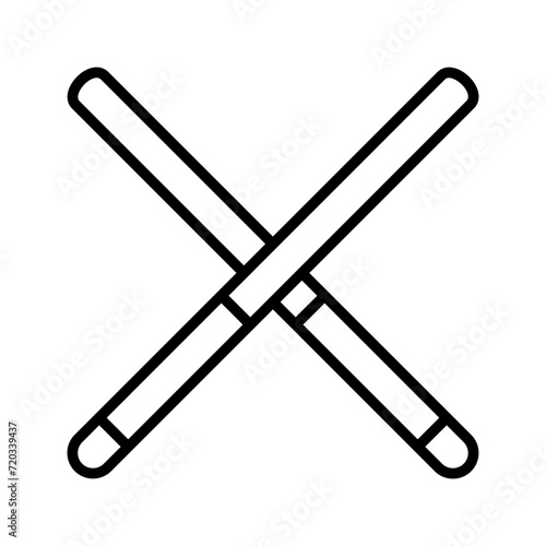 Pool Cue Vector Icon