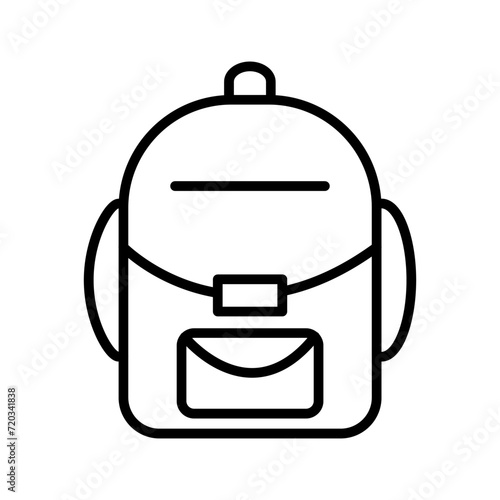 Backpack Vector Icon