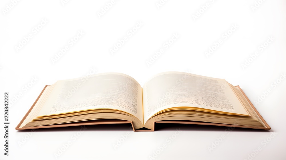 Close up open book isolated on white background. Close up open book isolated on white background.