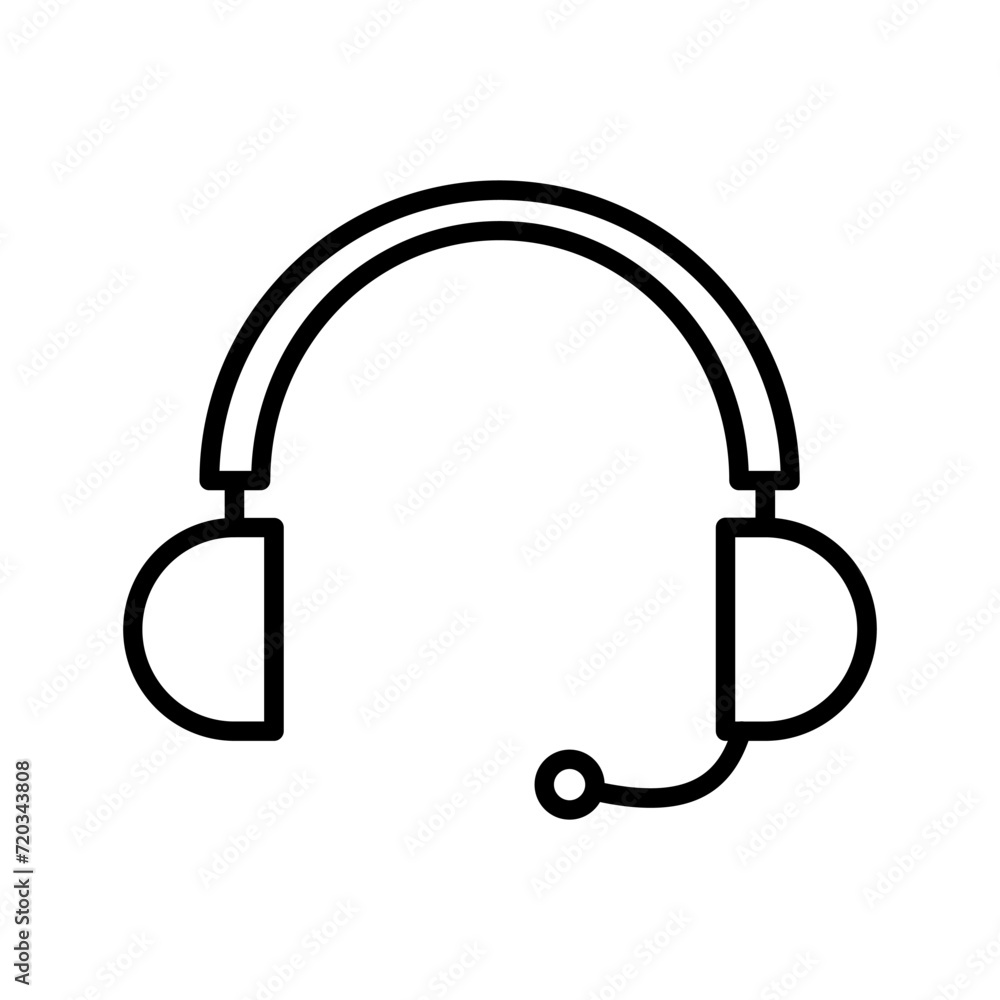 Headphones Vector Icon