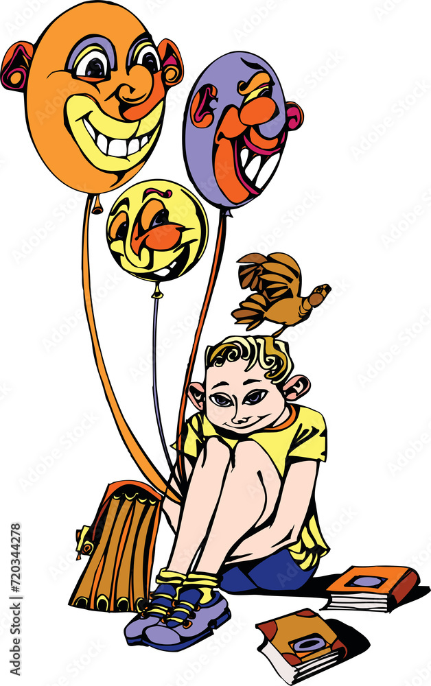 Naklejka premium Party 