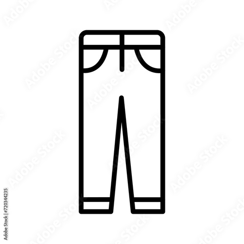 Trousers Vector Icon
