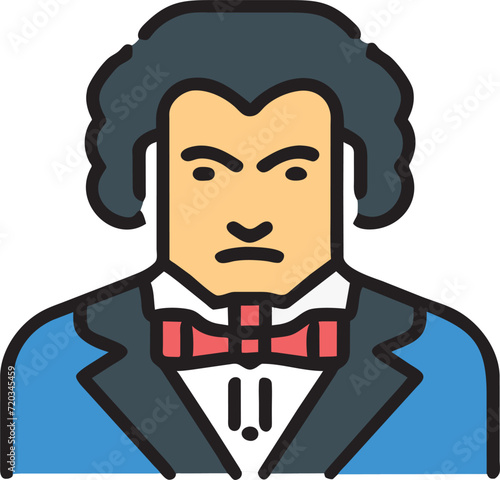 ludwig van beethoven, icon