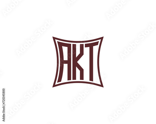 AKT logo design vector template