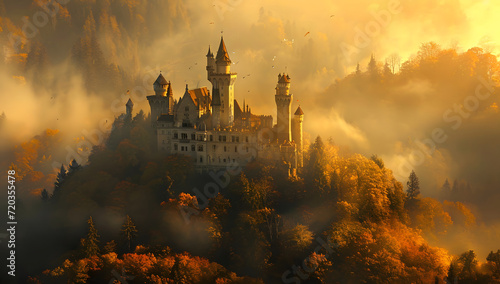 fantasy castle new wallpaper photo