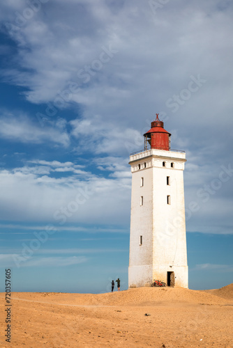 Rubjerg Knude Fyr  lighthouse   North Jutland  Denmark