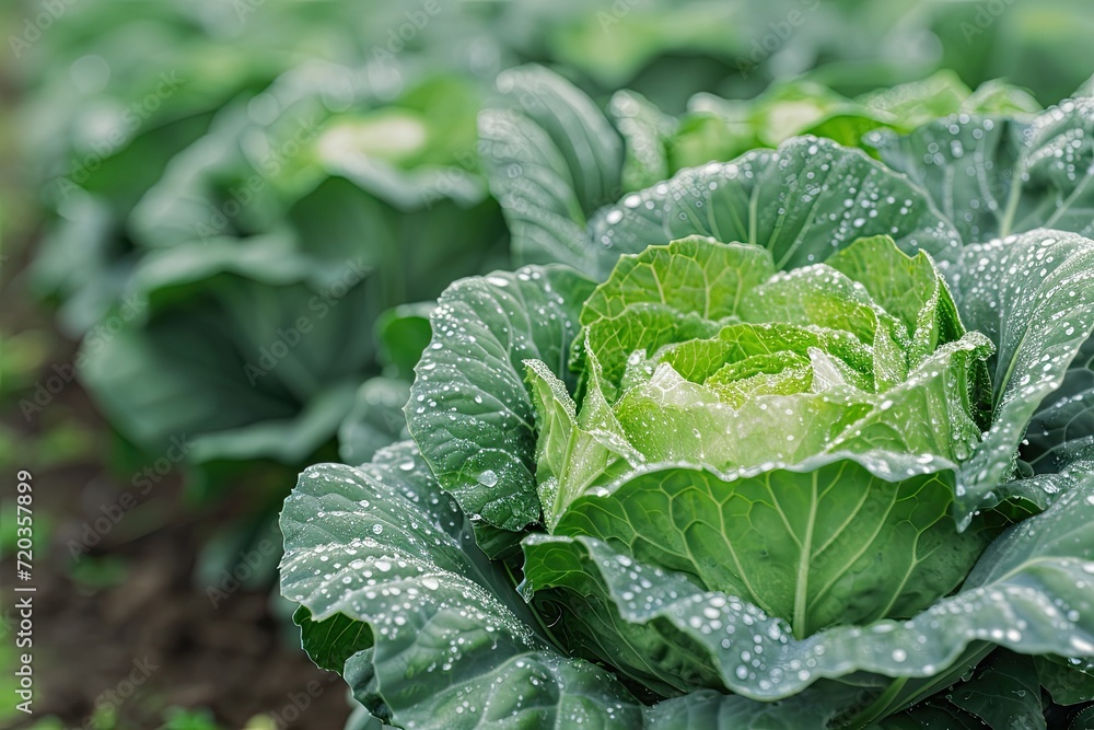 vibrant scene of fresh, beautiful cabbage fields. A visual feast capturing the vitality and abundance of a thriving agricultural landscape vibrant scene of fresh, beautiful cabbage fields. A visual feast capturing the vitality and abundance of a thriving agricultural landscape