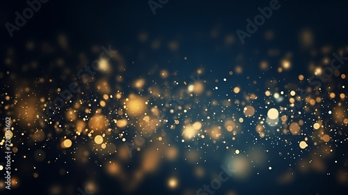 Abstract glitter lights background. Blurred bokeh effect