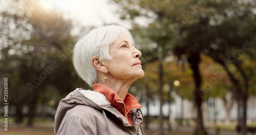 Wallpaper Mural Freedom, nature and elderly woman breathing on vacation, holiday journey and winter travel. Park, fresh air and senior person outdoor for peace, calm and celebration for health, wellness and relax. Torontodigital.ca
