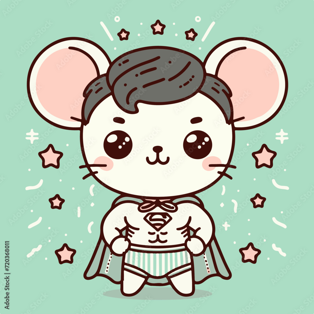 Little 2D art mouse 