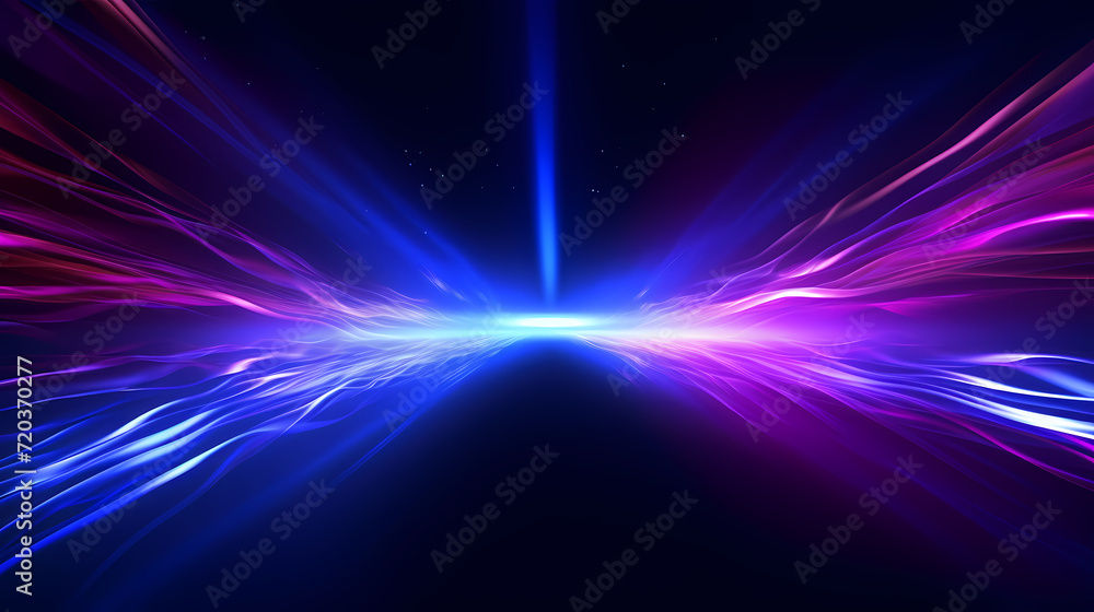 Glowing road speed lines, neon speed abstract background Glowing road speed lines, neon speed abstract background