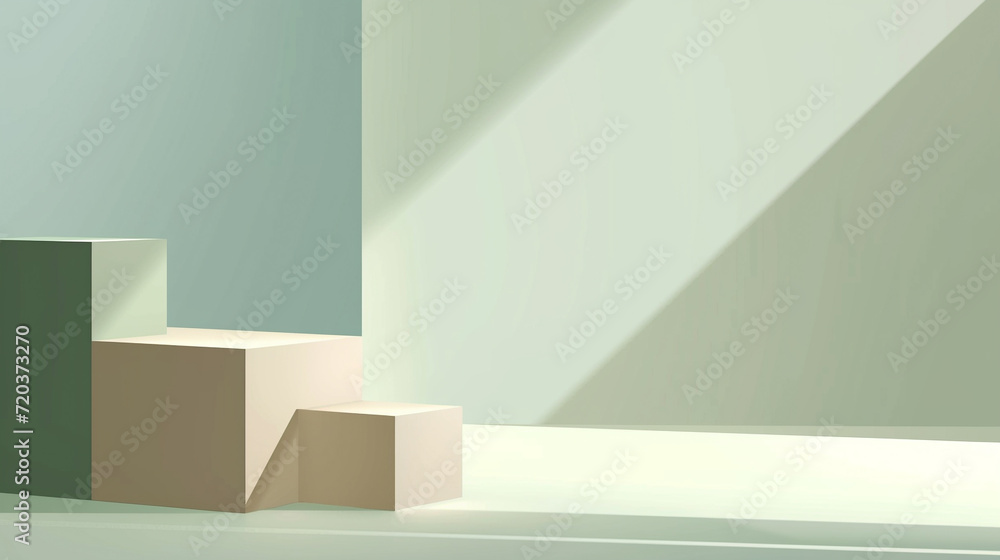 Pale green, ecru and soft brown abstract background vector presentation design. PowerPoint and Business background. Pale green, ecru and soft brown abstract background vector presentation design. PowerPoint and Business background.