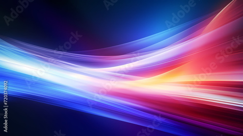 Line glowing motion blur illustration light background, energy neon light, effect bright line glowing motion blur