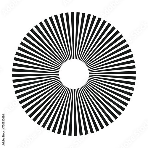 black and white Sunburst Pattern. Vector illustration  sunburst vector sunburst retro vintage sunburst