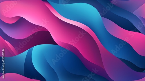 Multi layers color texture 3D papercut layers in gradient vector banner. Carving art. Cover layout material design template. Abstract realistic papercut decoration textured with cardboard wavy layers photo
