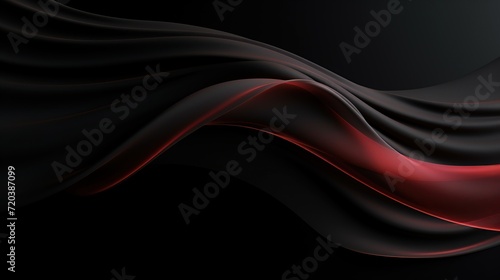 A black creative abstract background, mysterious and elegant, perfect for adding depth to any design or project. © AlexRillos