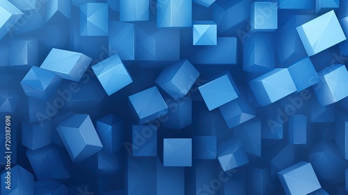 Blue creative abstract background, suitable for diverse design purposes, conveying tranquility and a sense of depth.