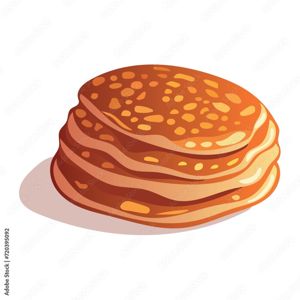 Pancakes of colorful set. In this mouthwatering pancake illustration, meticulous design meets a playful cartoon style, making it perfect for food enthusiasts. Vector illustration. Pancakes of colorful set. In this mouthwatering pancake illustration, meticulous design meets a playful cartoon style, making it perfect for food enthusiasts. Vector illustration.