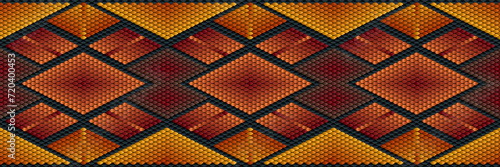  Ethnic, folk, geometric, mosaic ornament, pattern for fabrics, interiors, ceramics and furniture in the Arabian style.