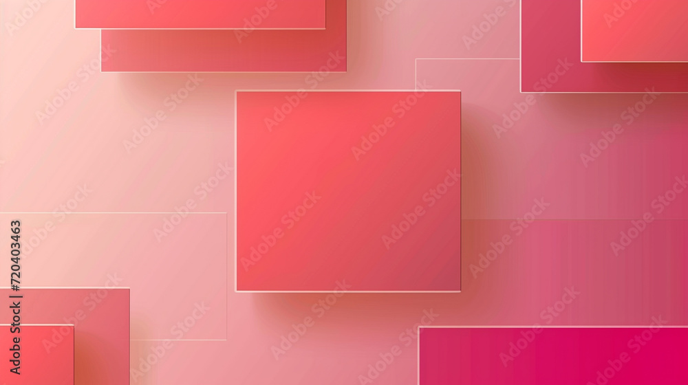 Red and pink abstract background vector presentation design. PowerPoint and Business background.