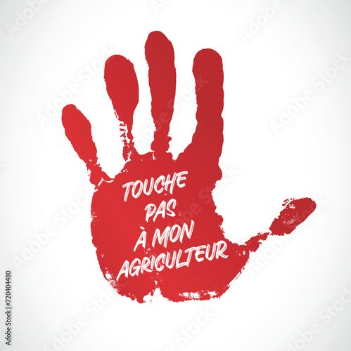 tampon touche pas à mon agriculteur