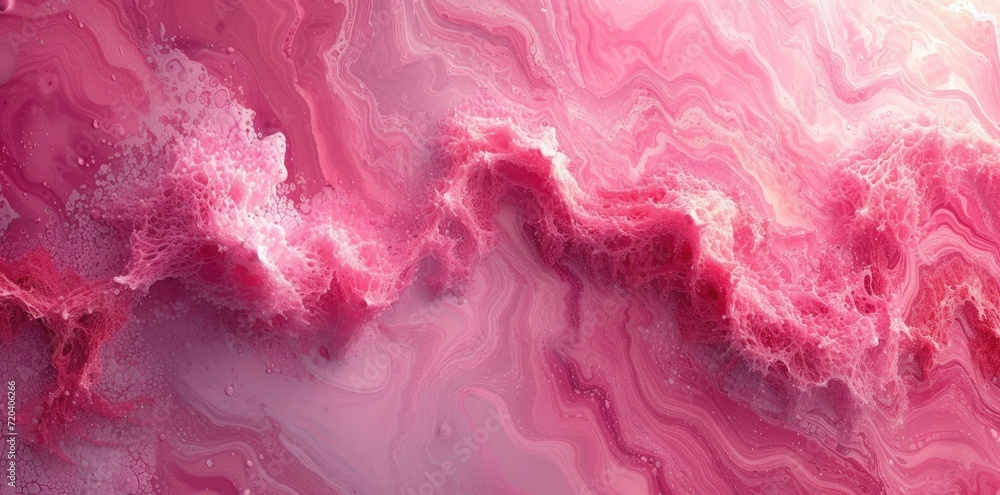 Obraz premium a_pink_marble_background_with_swirled_marble