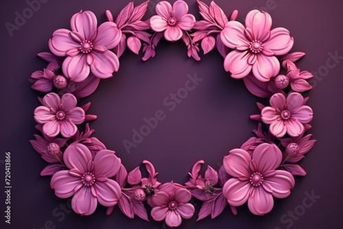 Women's day sales banner with flowers background. 8 march mockup