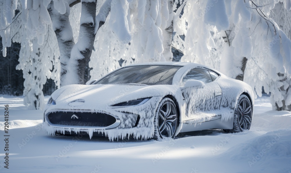 A Snowy Adventure: Thrilling Drive in a Winter Wonderland
