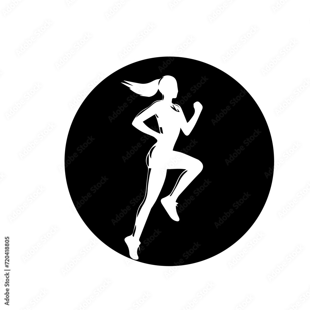 Silhouettes athlete players vector Silhouettes athlete players vector