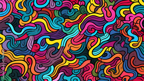 Wallpaper Mural Cute graffiti art abstract background poster web page PPT, art background Torontodigital.ca